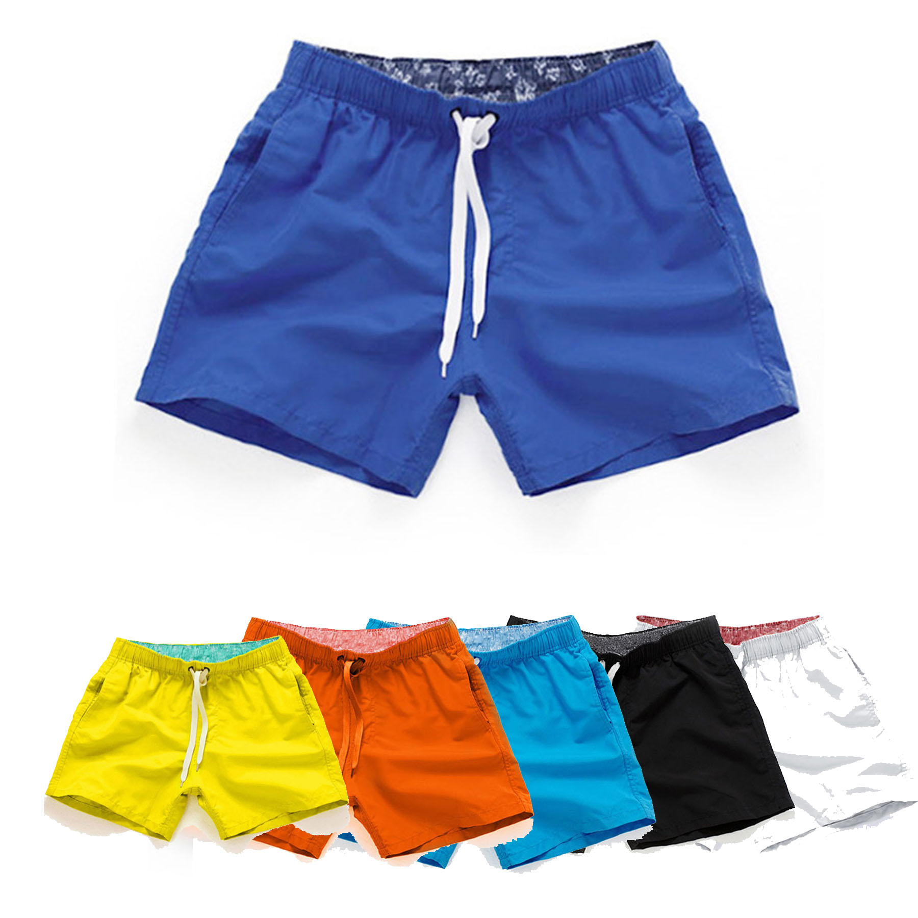 Men's Beach Pants Three-Quarter Pants, custom shorts with logo imprint 2