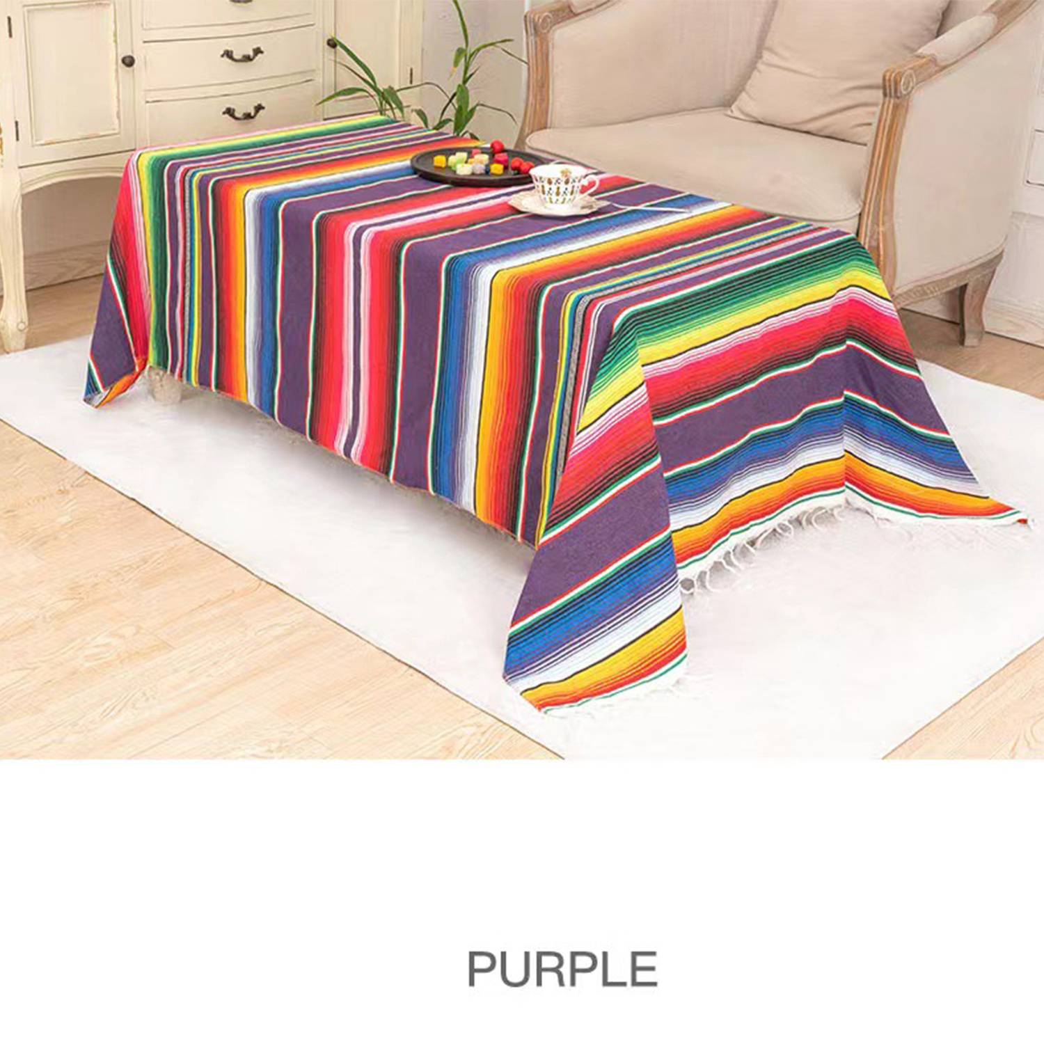 Iridescent Mexican style Custom tablecloths/blankets 1