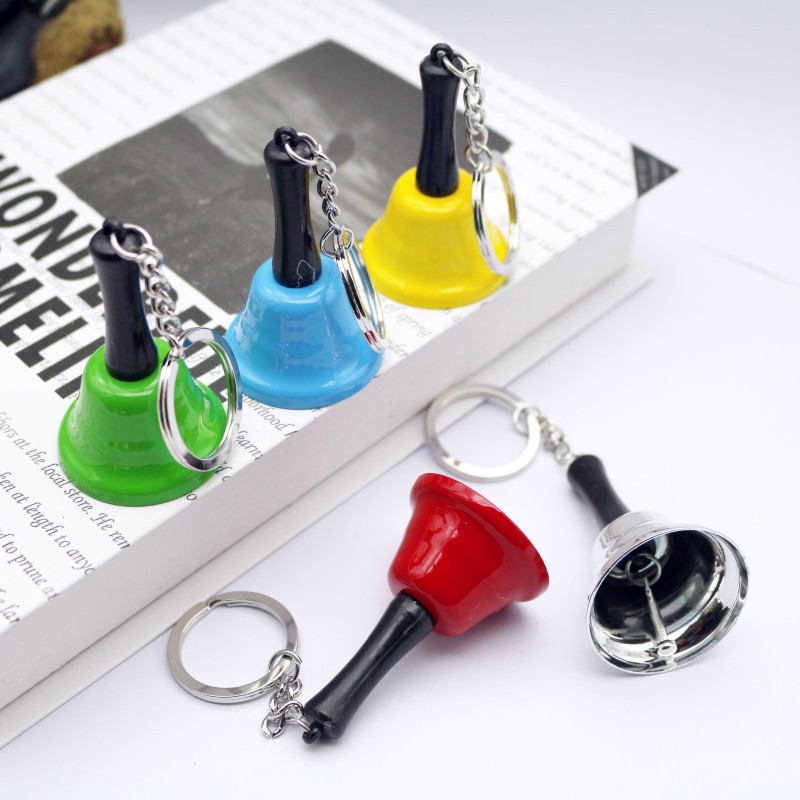 Keychain metal Christmas bells 3