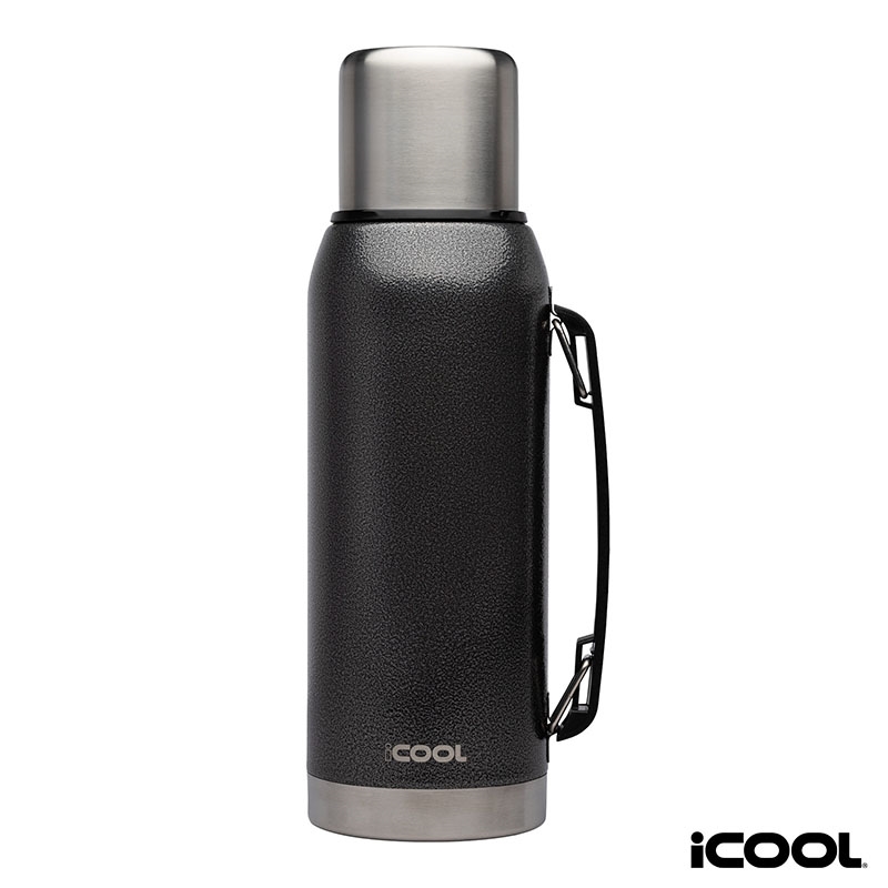 iCOOL® Silverton 34 oz. Double Wall, Stainless Steel Water Bottle 19