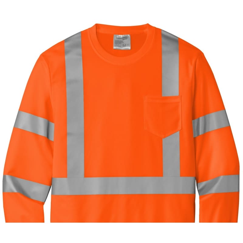 CornerStone ANSI 107 Class 3 Mesh Long Sleeve Tee. 8