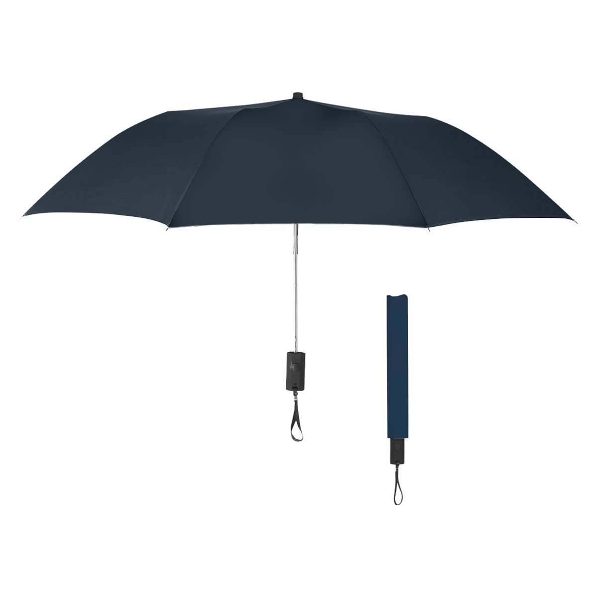 44" Arc Automatic Open Telescopic Folding Umbrella 5