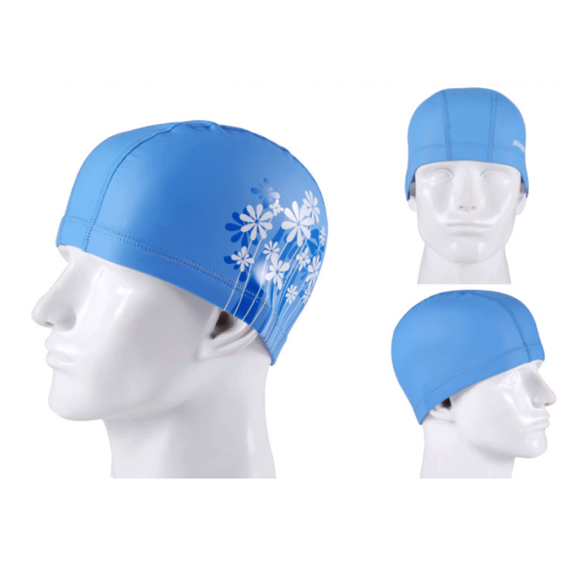 Custom Logo PU Swimming Caps 3
