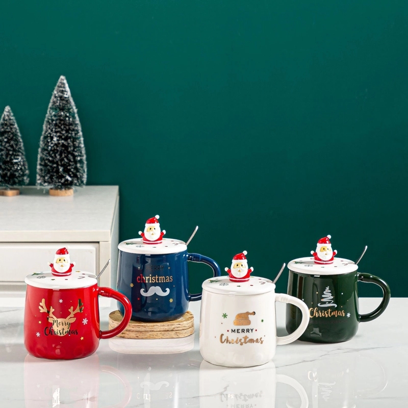 Merry Christmas Santa Clause Cups Mug 4