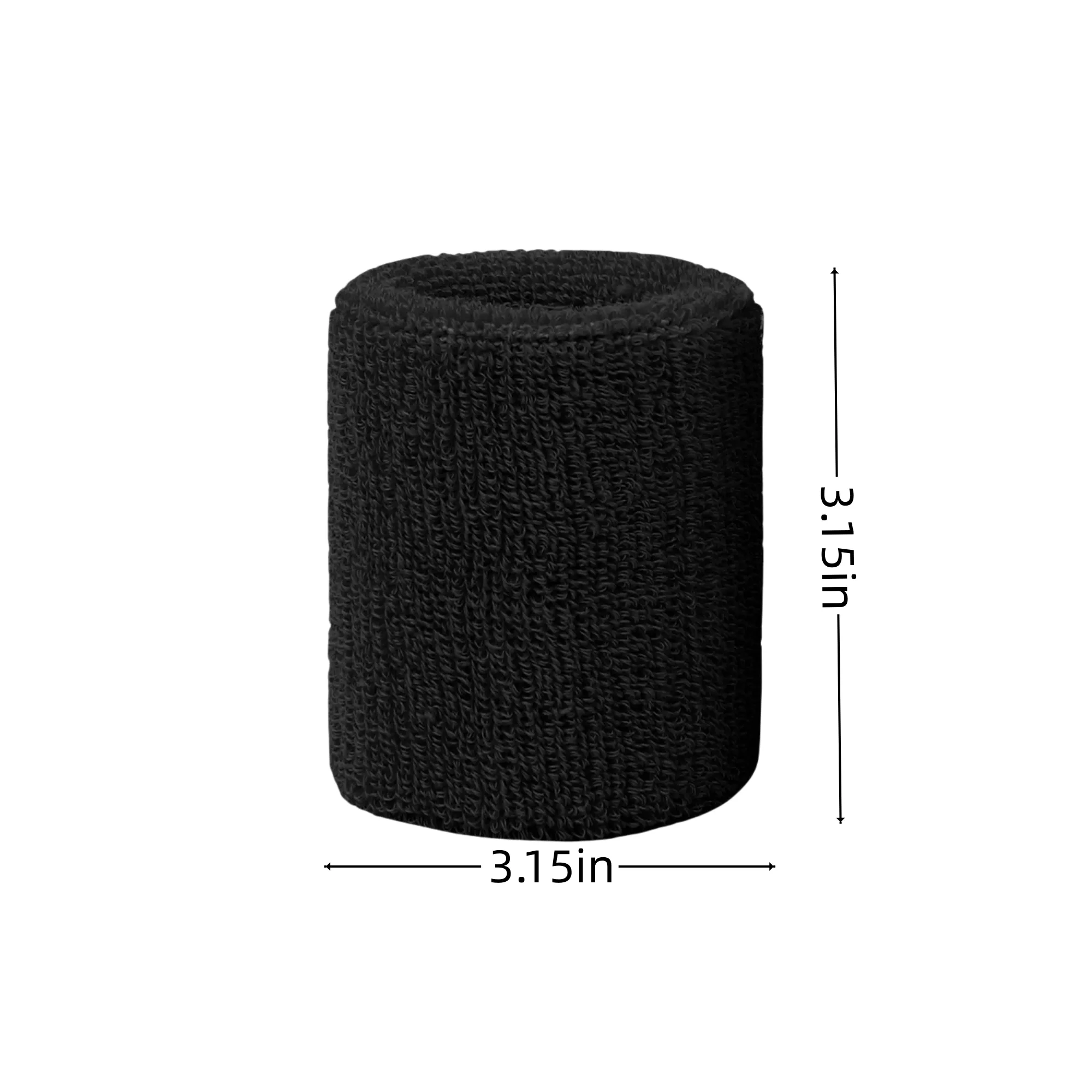 MOQ Tennis Wrist Sweatbands Sports Wristbands 6