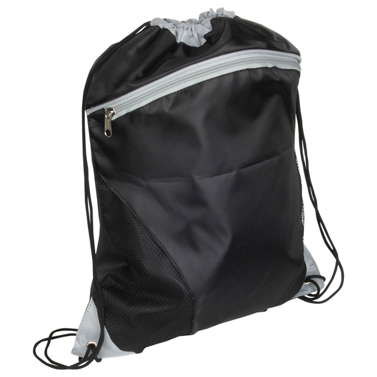 Cyclone Mesh Curve Polyester Drawstring Bag 6