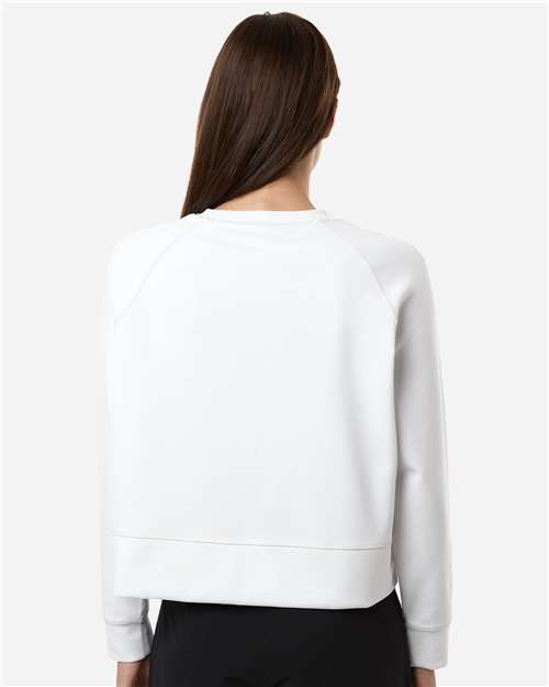 Women's Beyond Side-Snap Crewneck Sweatshirt - A1014 19