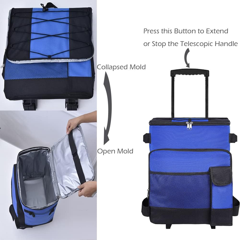 Oxford 43L Insulated Cooler Bag ?C Perfect For Family Outings And Outdoor Adventures 1