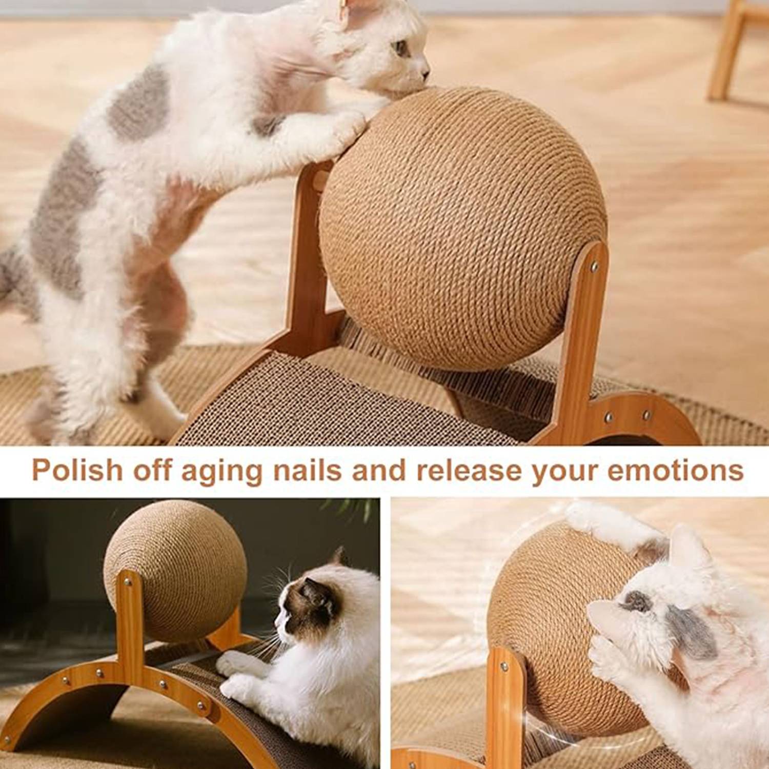Deluxe Ferris Wheel Cat Scratcher 3