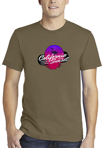 American Apparel Fine Jersey Short Sleeve Tee 146
