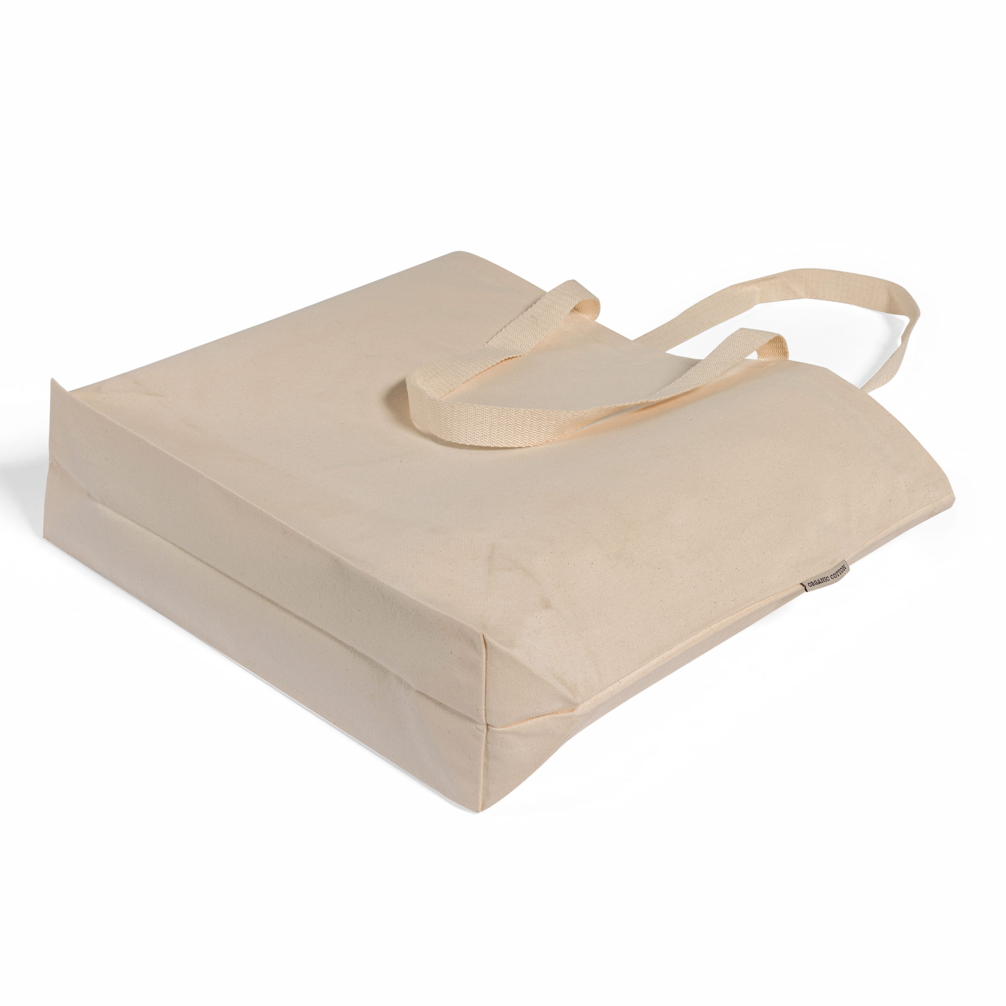 Organic Merch Canvas Tote Bag, custom tote bag with logo imprint 12