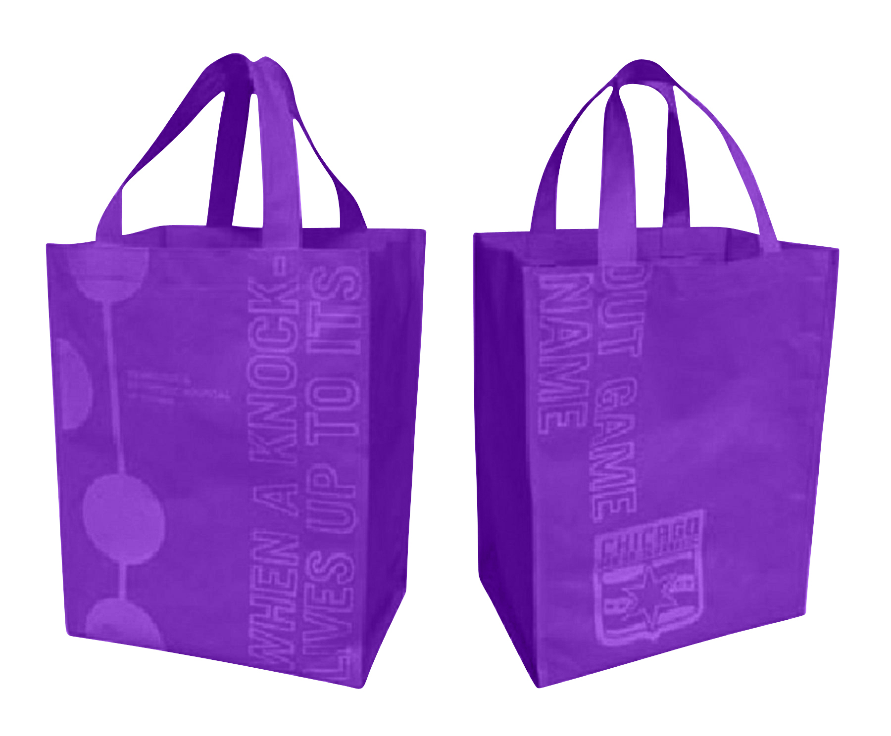 Non-Woven Tote Bag 11" x 15" x 6" 15