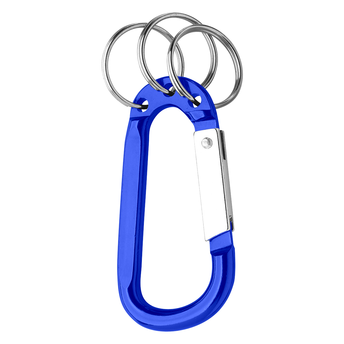 8mm Carabiner With Triple Split Ring 8