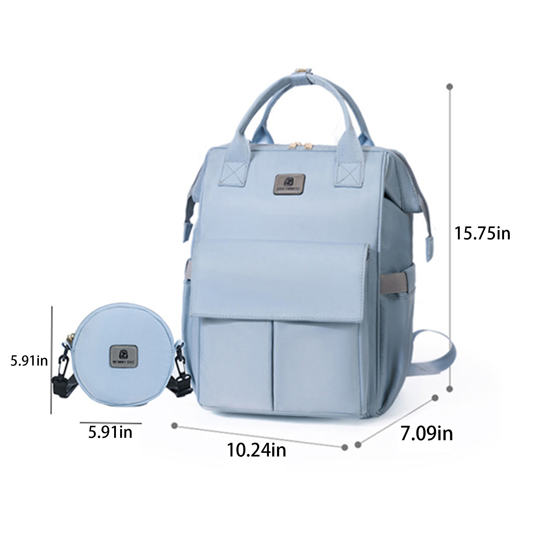 Spacious Diaper Bag Backpack 4