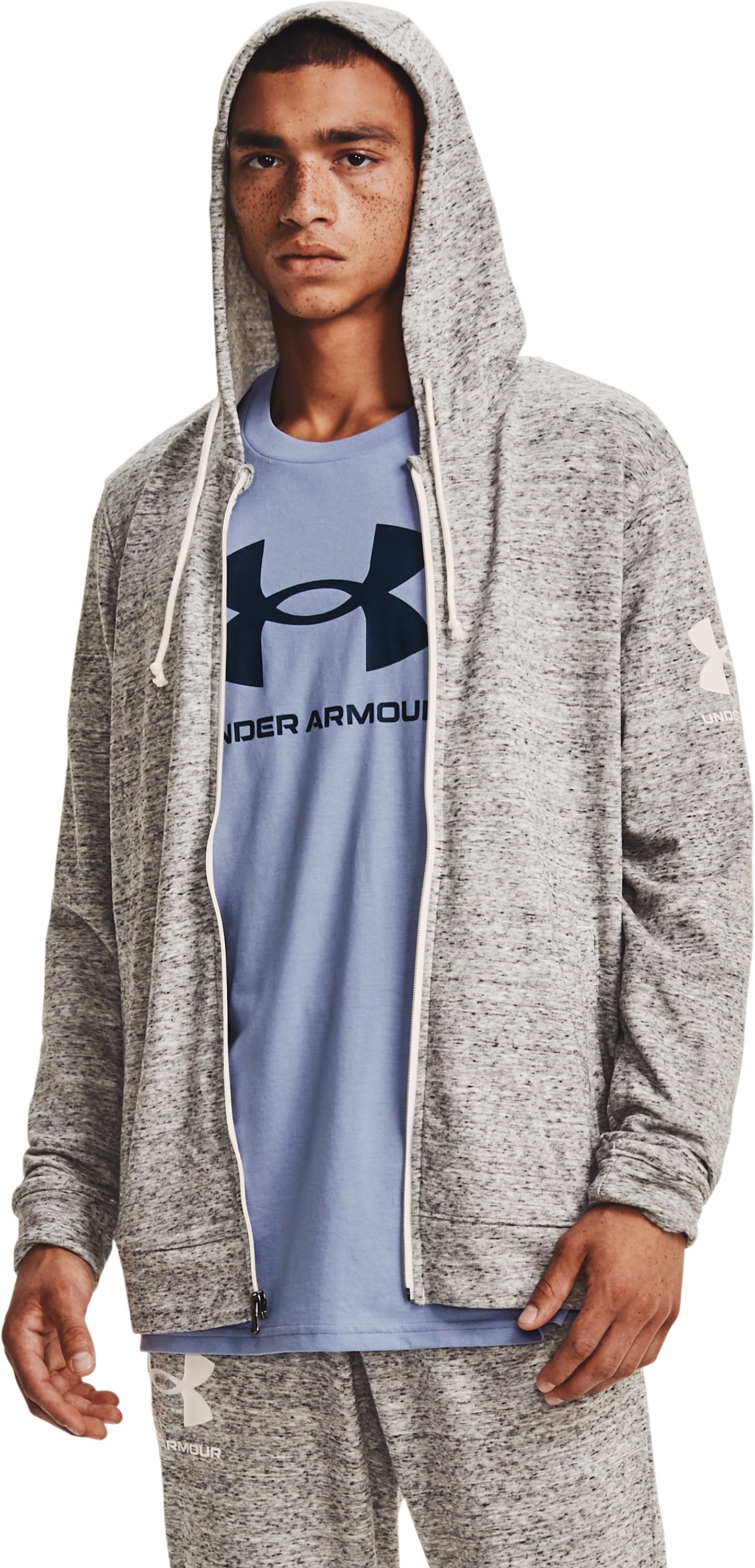 UA Rival Terry Men's Full Zip Hoodie 5