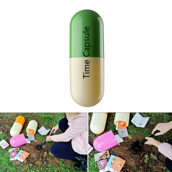 Big Pill Shape Time Capsule 1