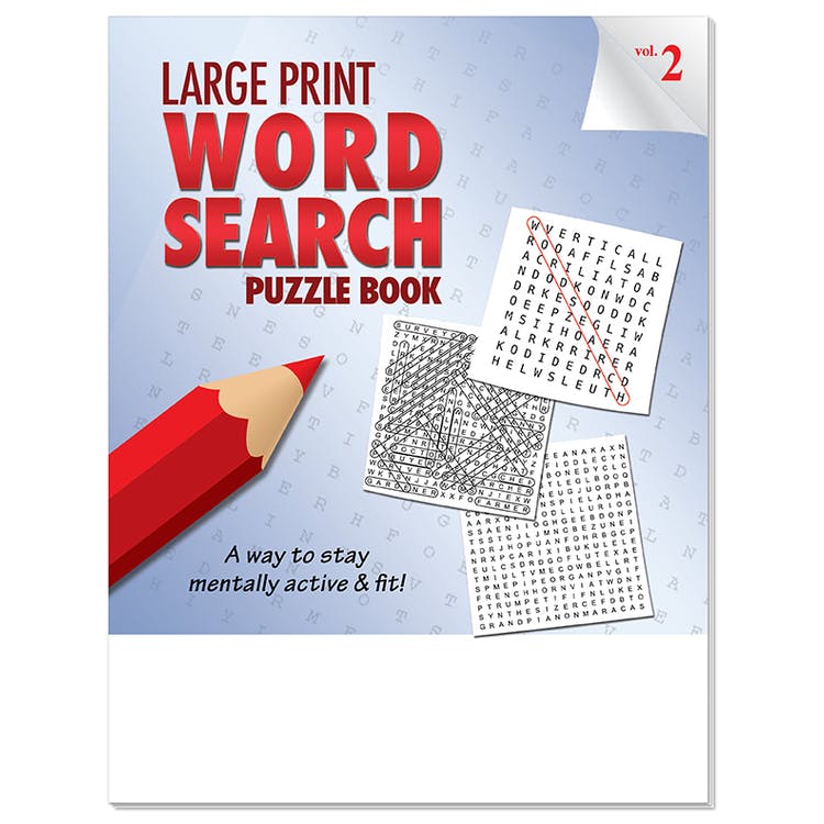 Word Search Puzzle Books - 32 Pages Vol. 2 1
