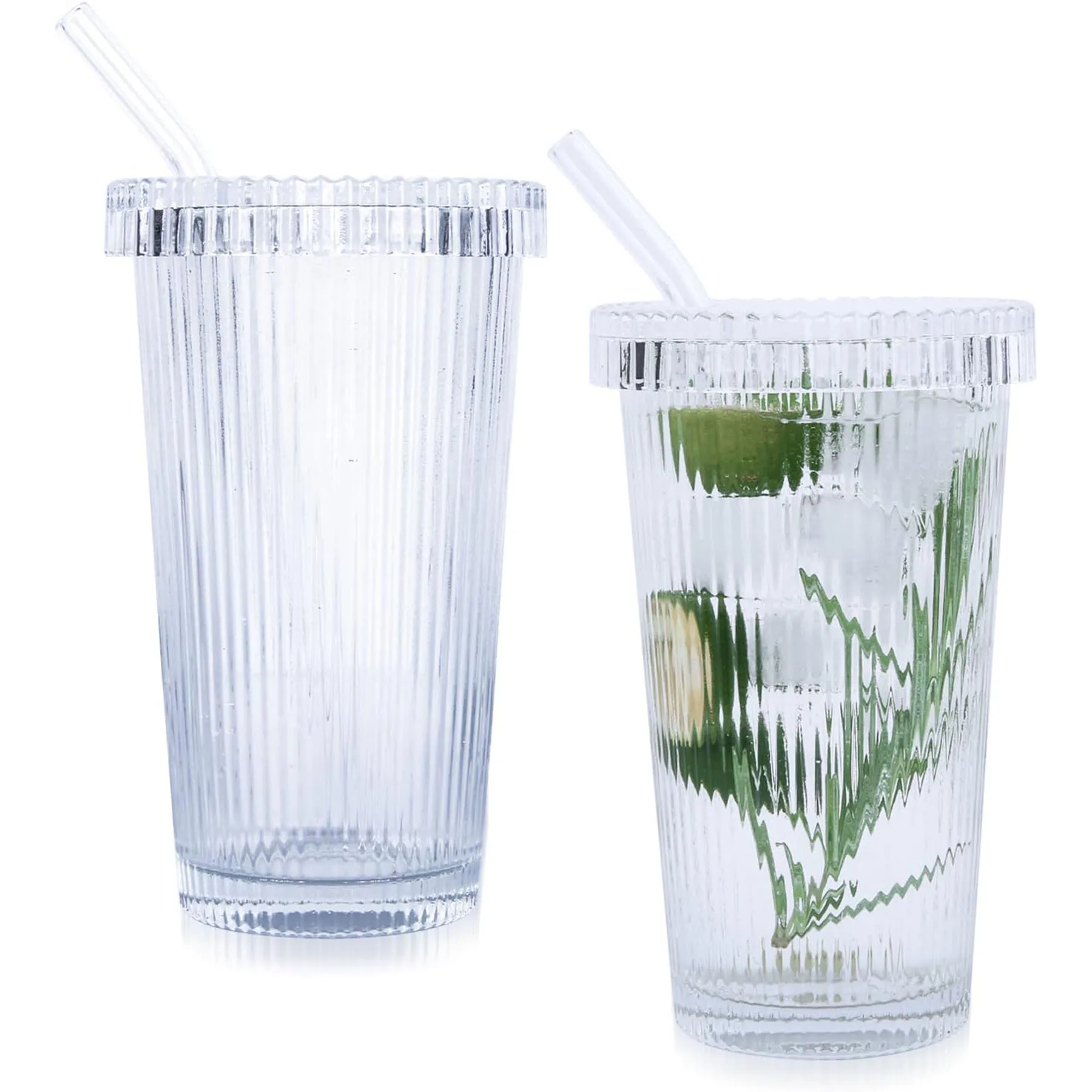Clear Glass Cups 5