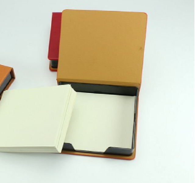PU Cover Box Note Pad 2