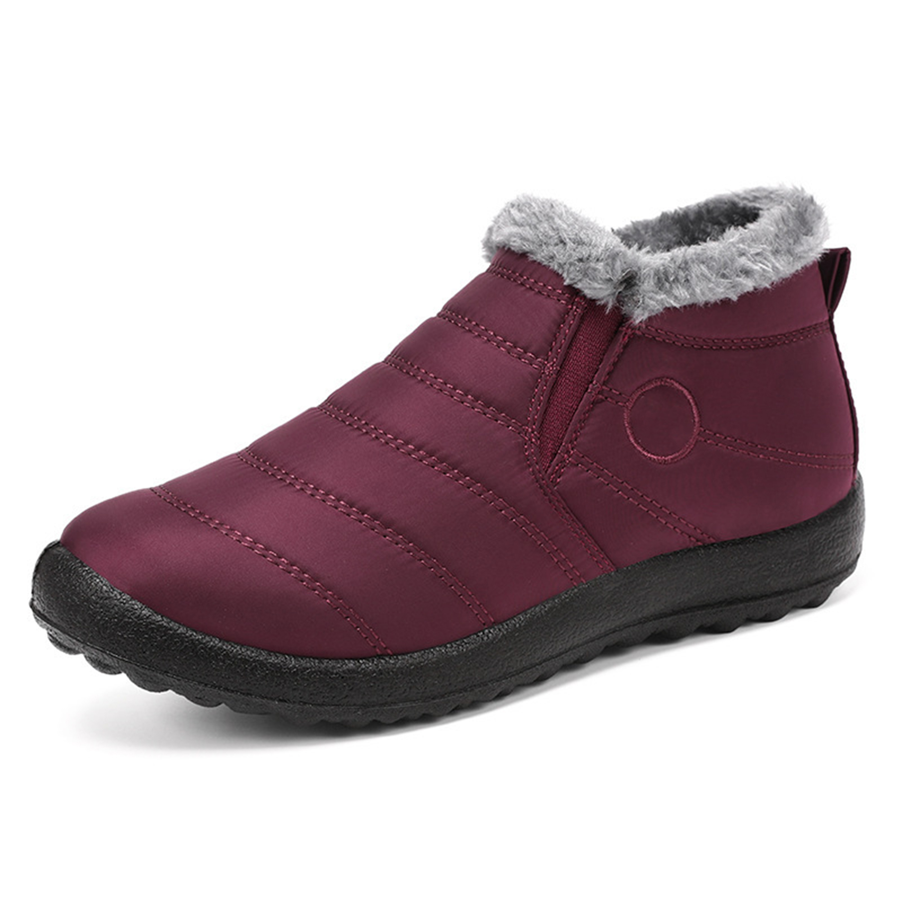 Winter Fur Lined Snow Boots 14