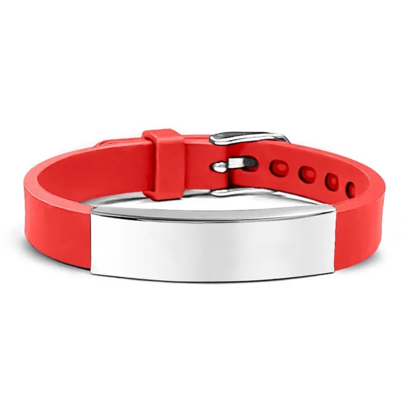 Stainless Steel Silicone Bracelet 4
