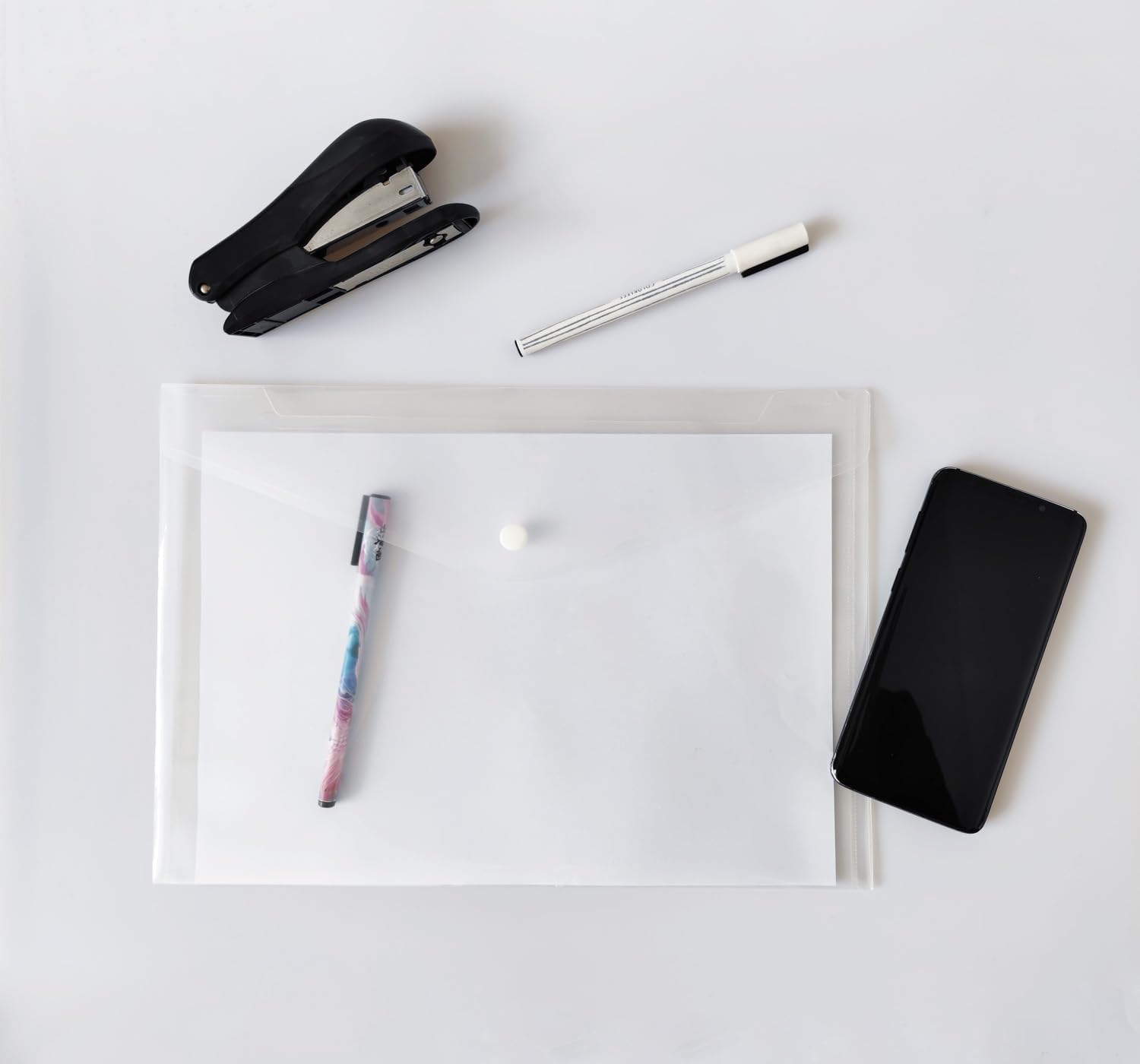 Frosted A4 High Quality Document Pouch 3