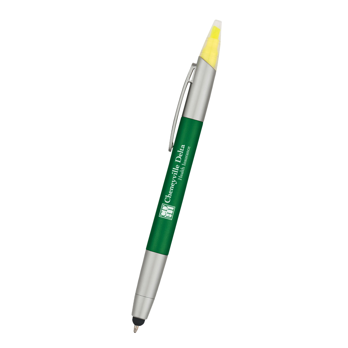 3-In-1 Pen With Highlighter and Stylus 10