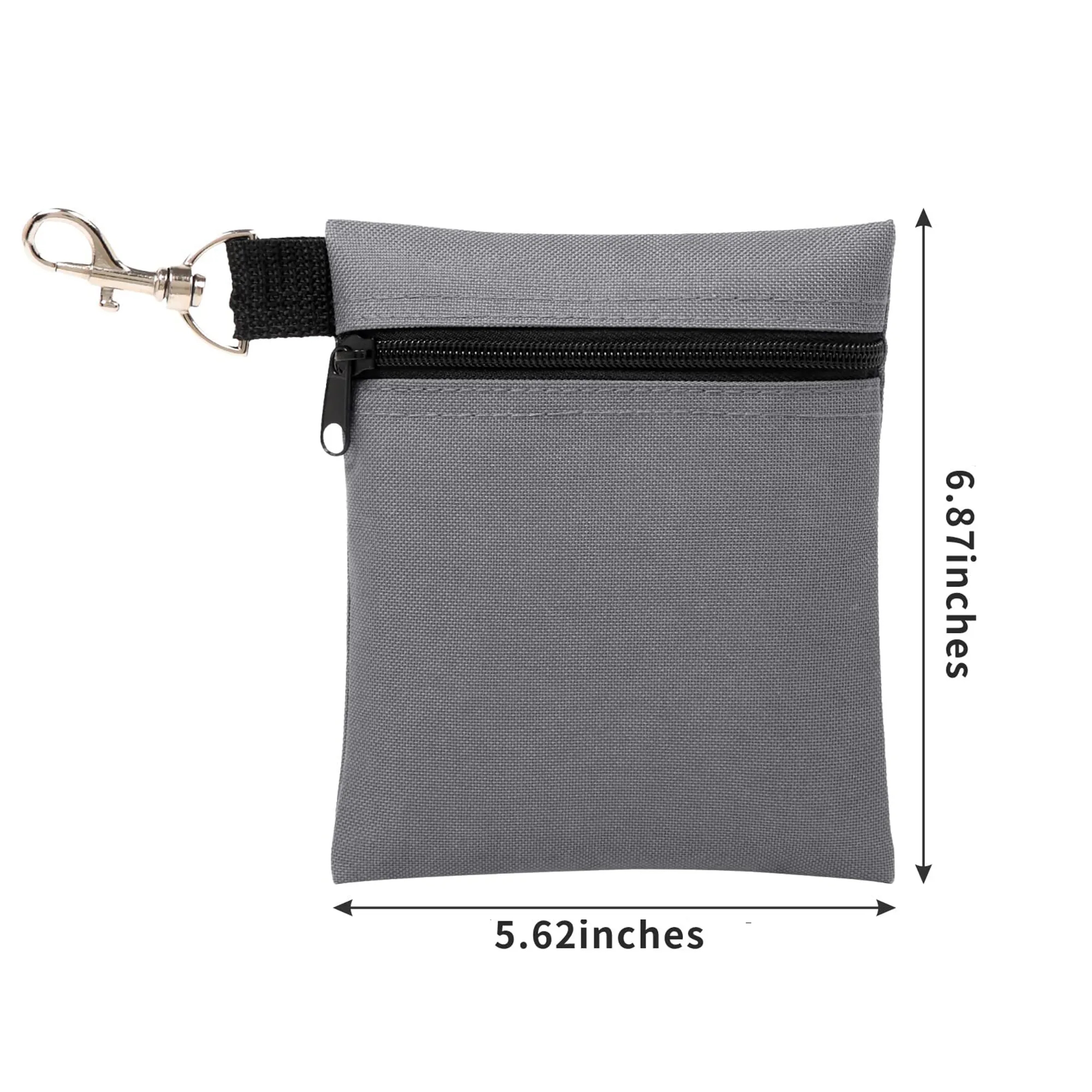 Zipper Golf Ball Pouch 5