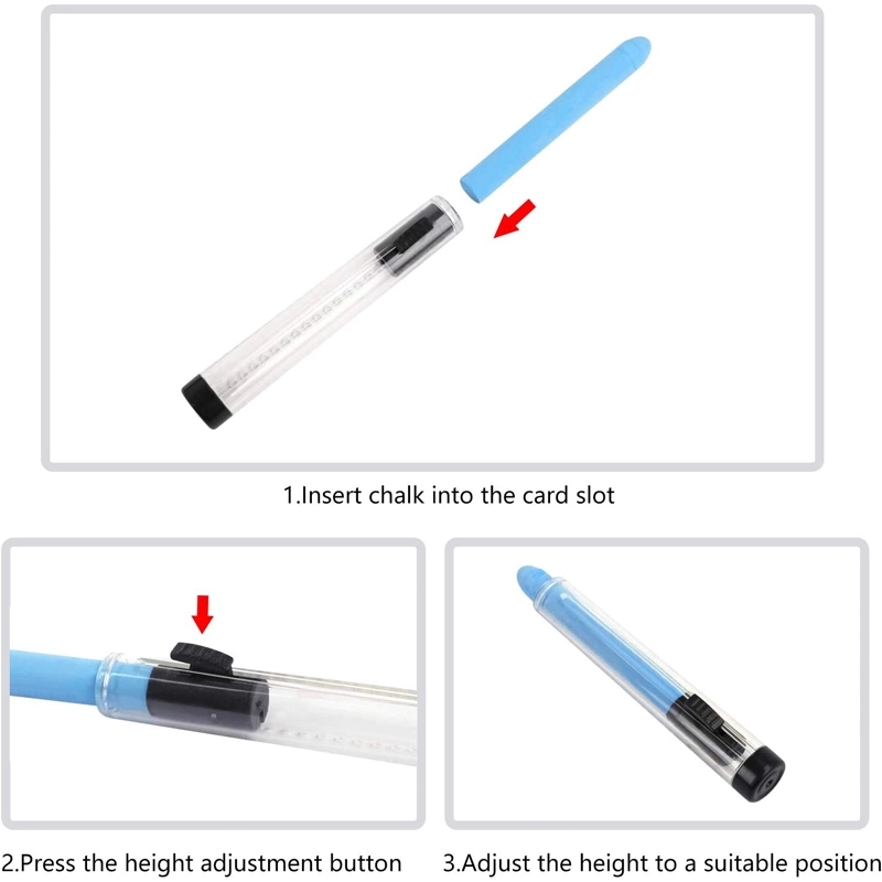 Custom Clear Chalk Pen Holder 10