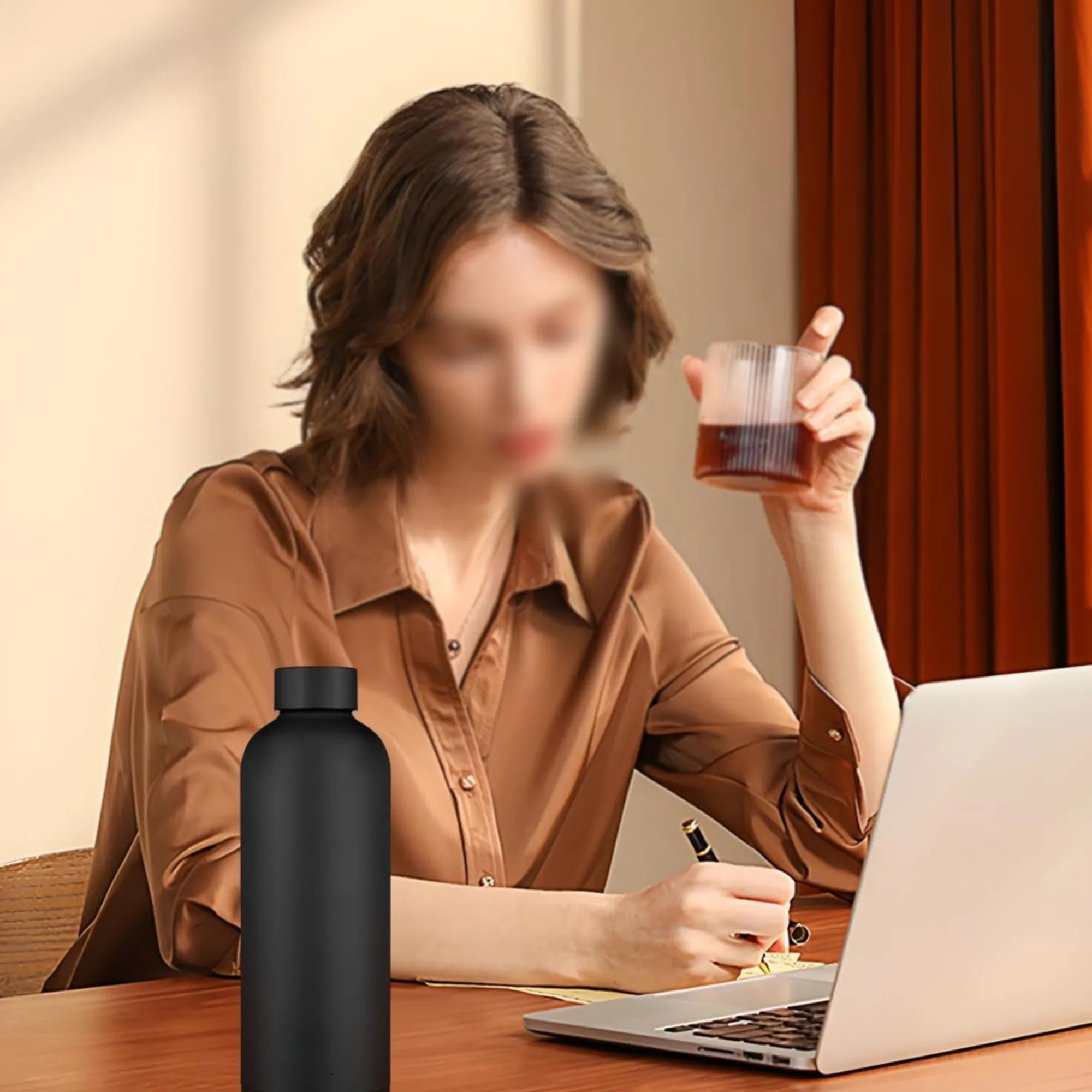 17oz Reusable Leak-Proof Stainless Steel Water Bottles 2