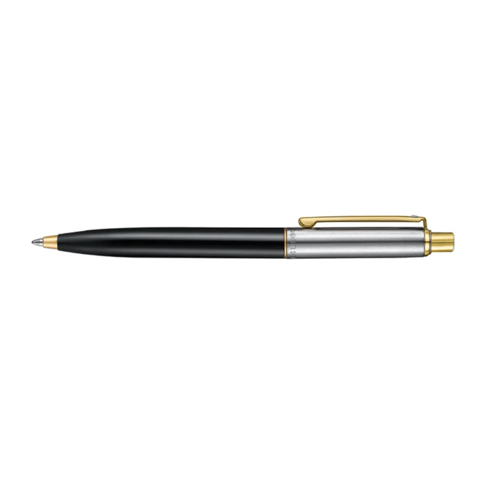 SHEAFFER® Sentinel Metal 335 Glossy Black Gold Trim Executive Ballpoint Pen w/ Gift Box