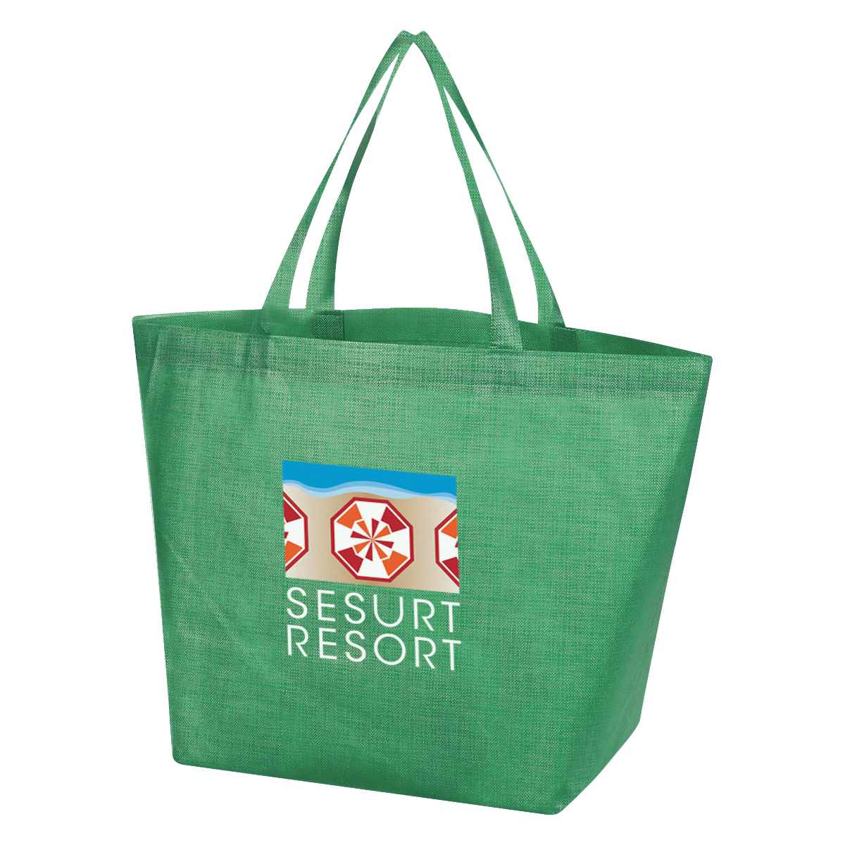 Crosshatch Non-Woven Tote Bag 15