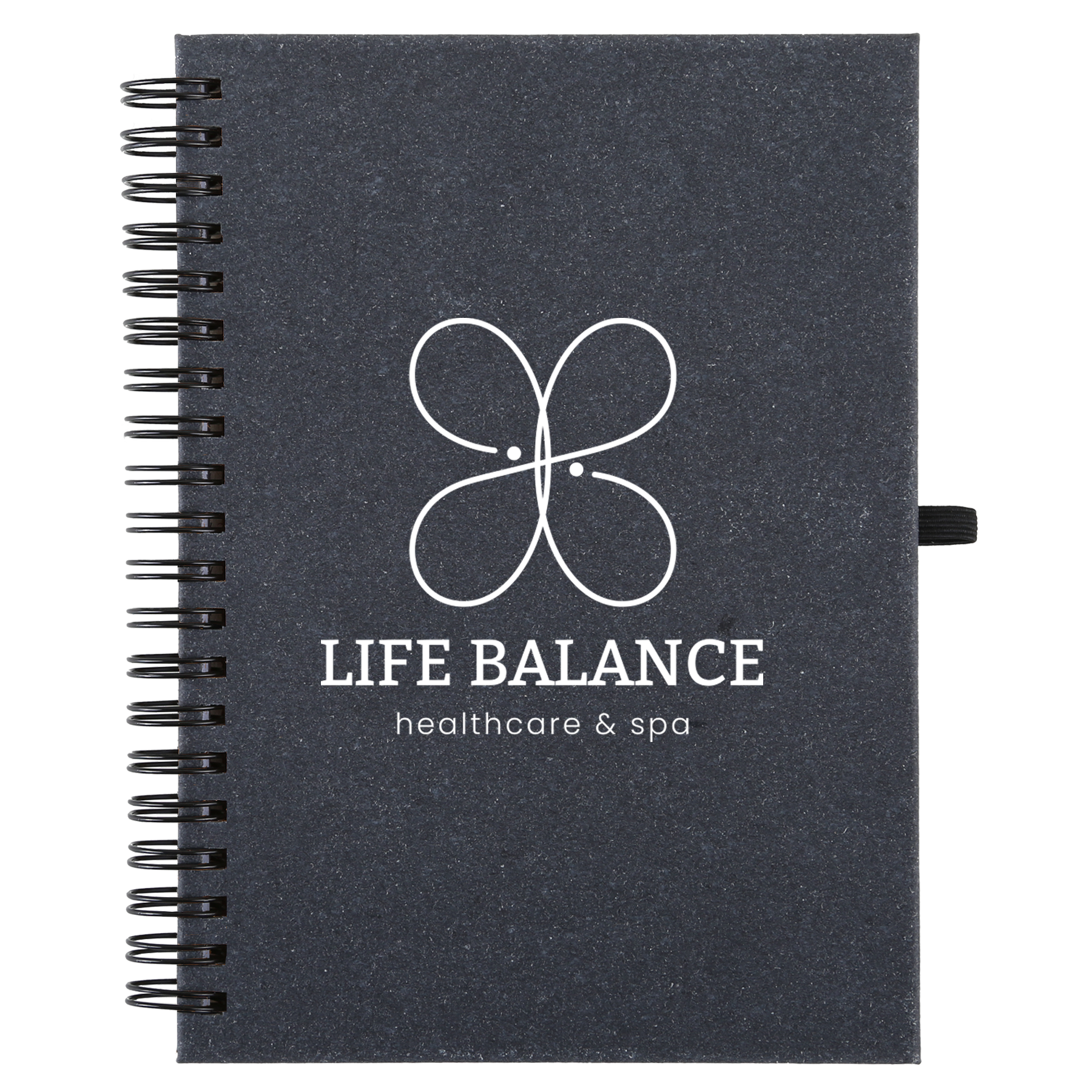 Bonded Leather Spiral Notebook W/FSC® Recycled Paper (5" x 7") 3