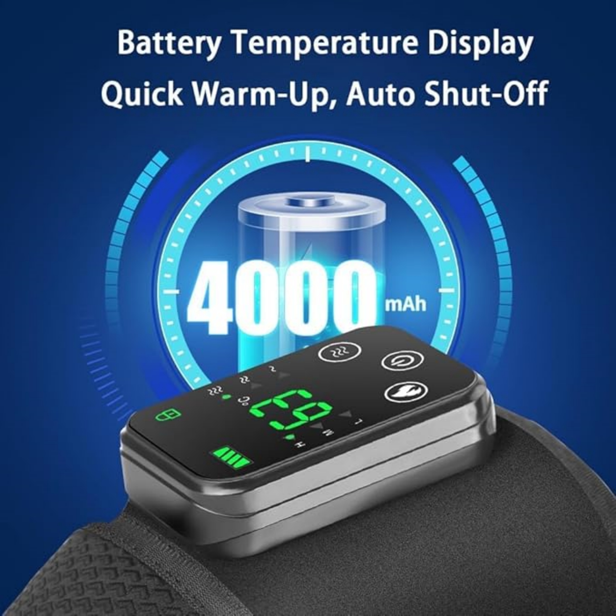 Wireless Heated Knee Massager 1