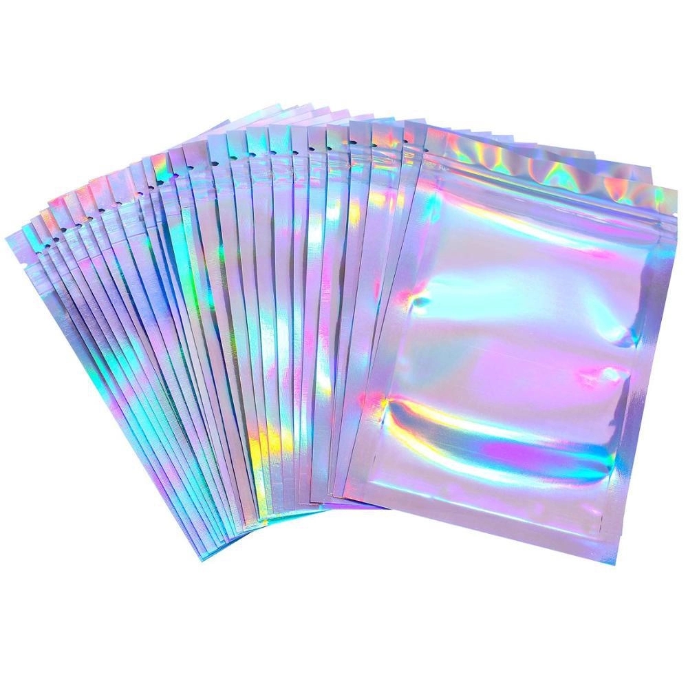 Holographic Metallic Poly Mailers Foil Glitter Bag 3