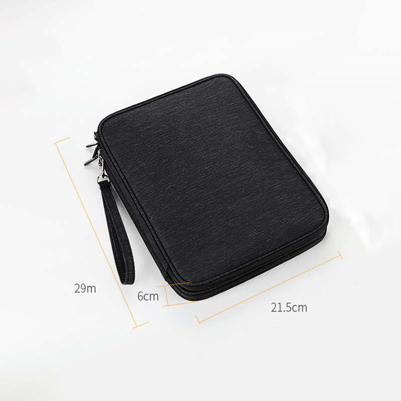 Waterproof Double-Layer Travel Cable Organizer Bag Electronic Accessories 13