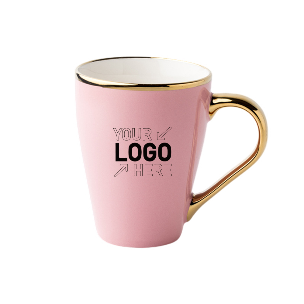 Gold-plated light luxury coffee cup 5