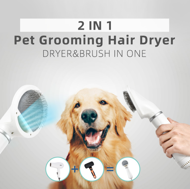 Portable and Quiet 2 in 1 Pet Grooming Hair Dryer 1
