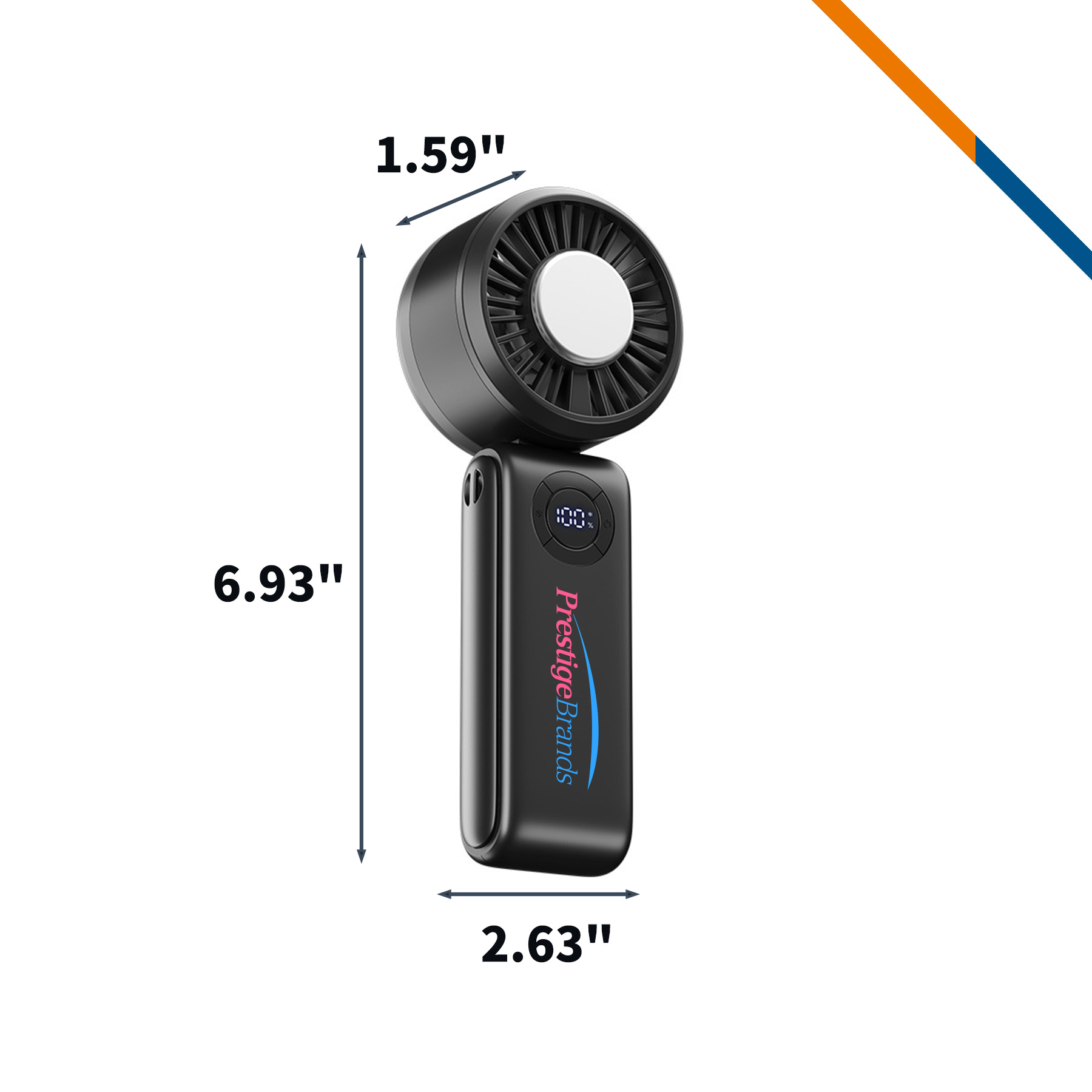 Burnett Foldable Ice Cooling Handheld Fan 7