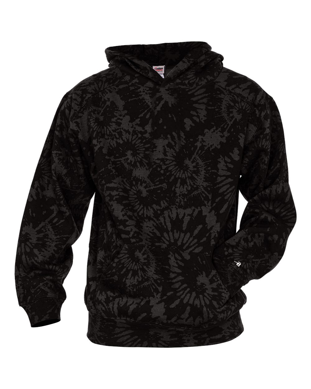 Youth Tie-Dyed Triblend Hooded Sweatshirt - 2275 4
