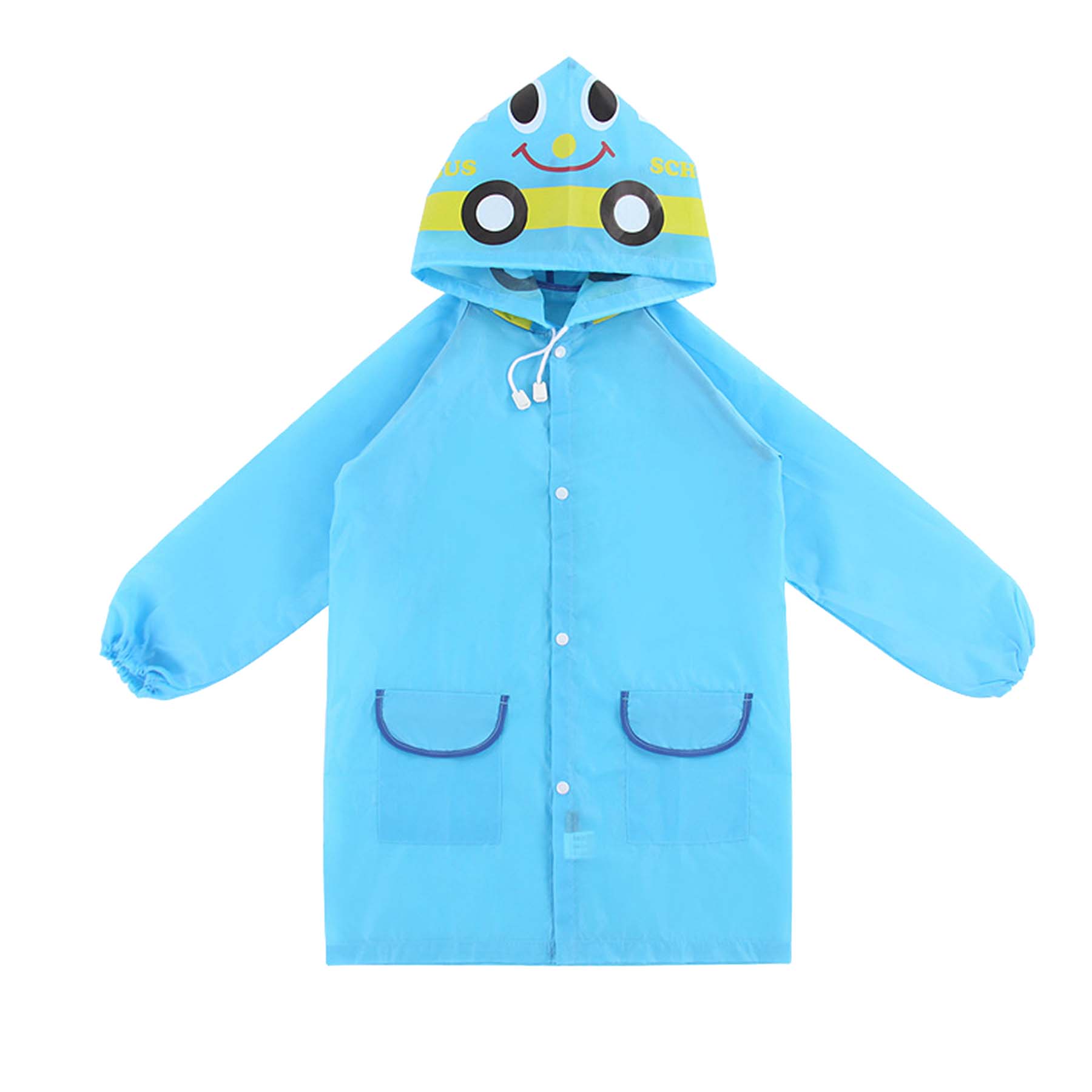 Cartoon Kids Raincoats 4