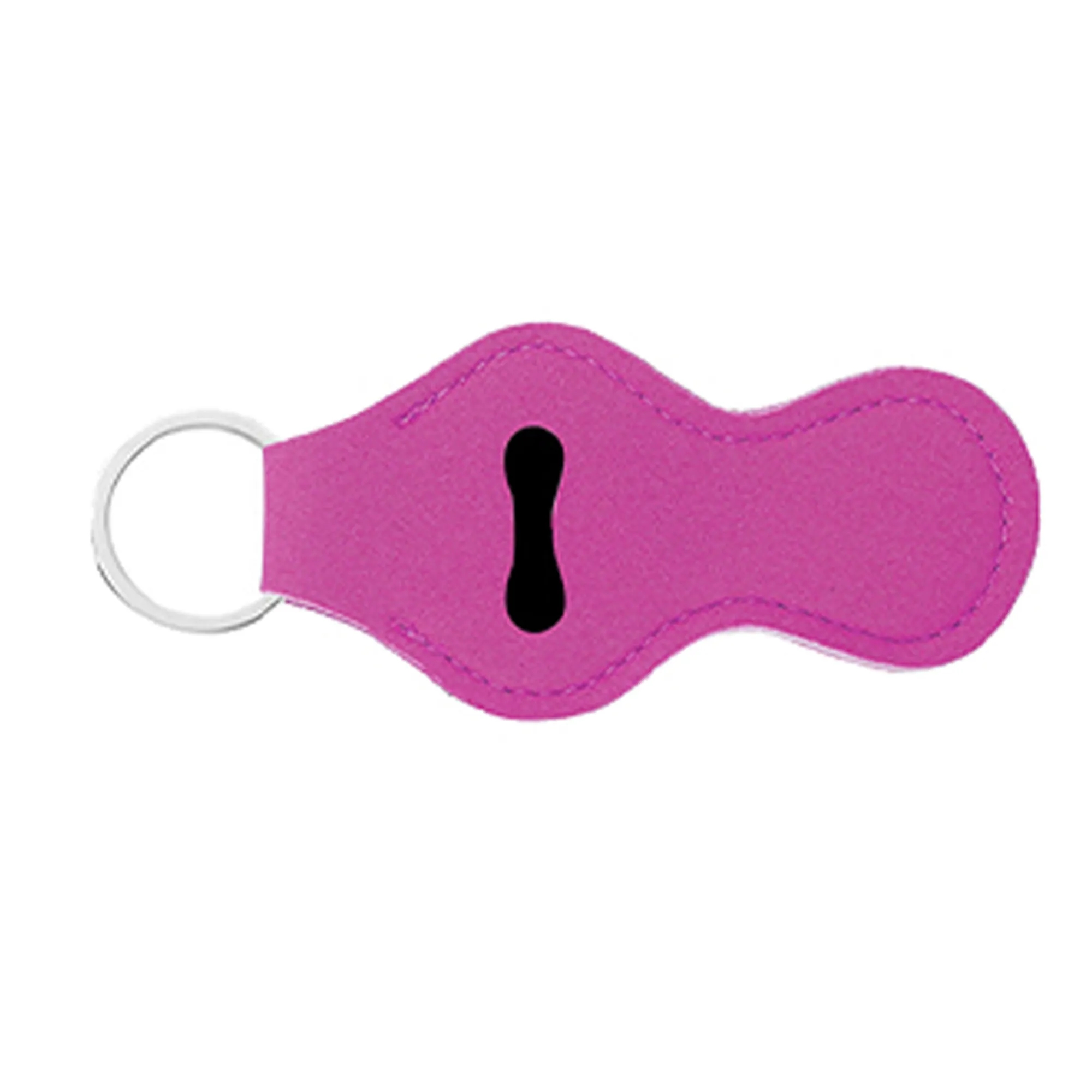 Neoprene Chapstick Holder Keychain 2