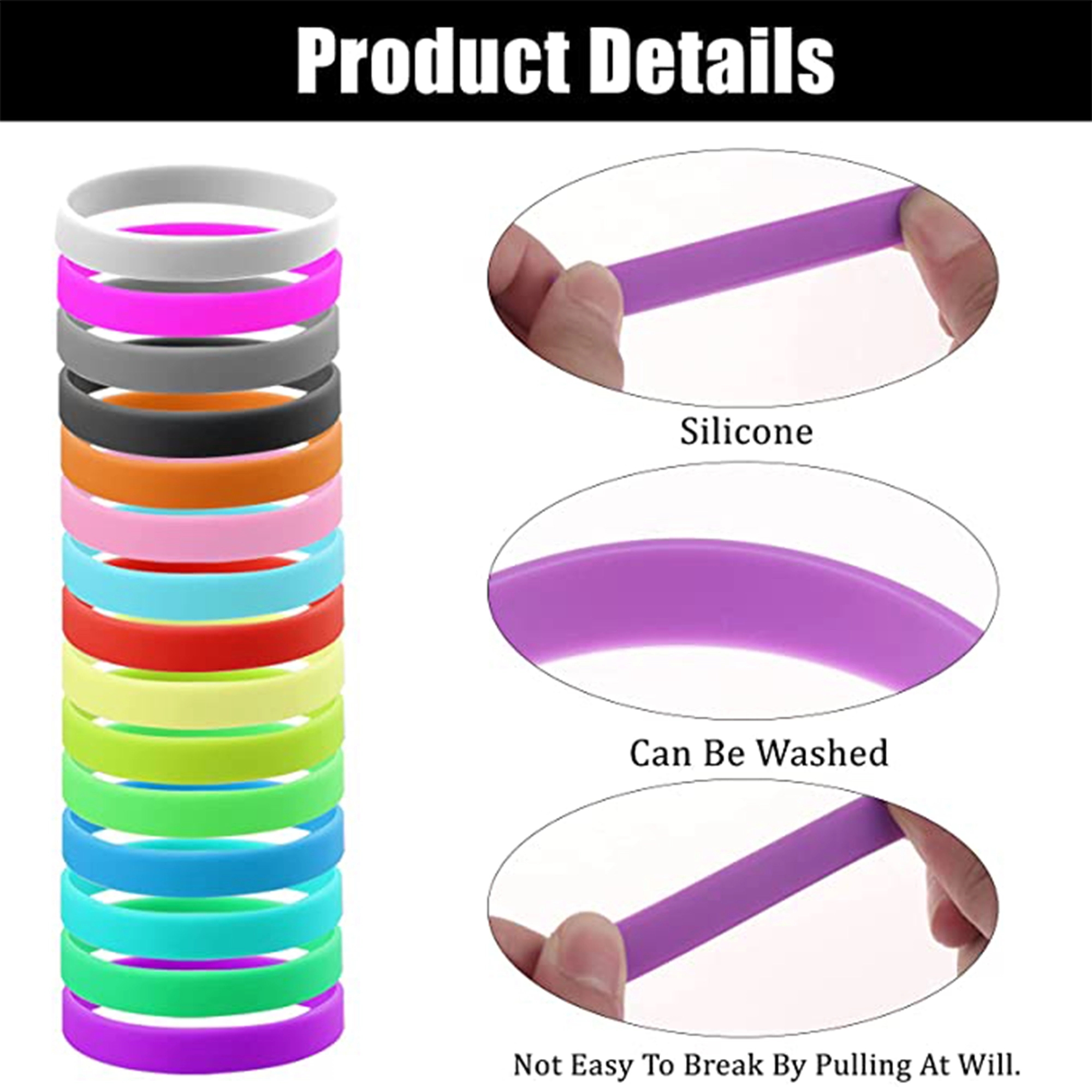 Silicone Bracelet Wristband 2