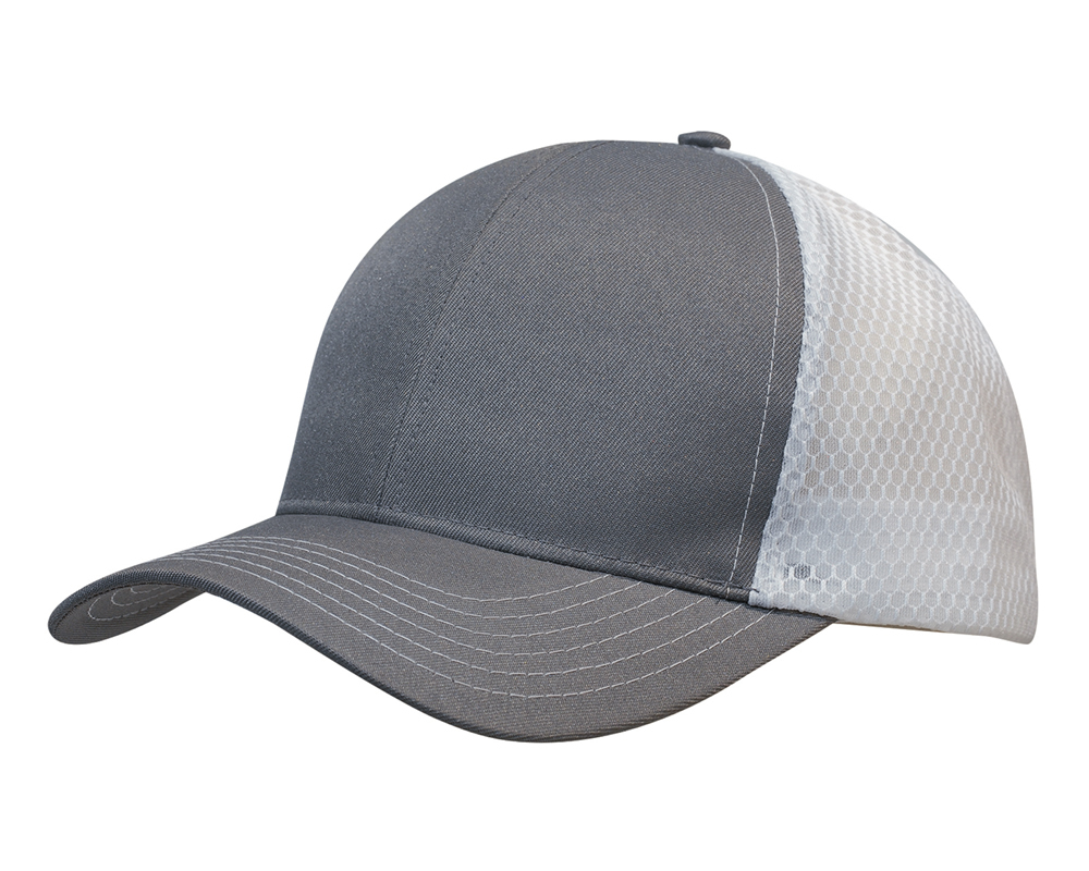 Breathable poly twill with honeycomb mesh 7