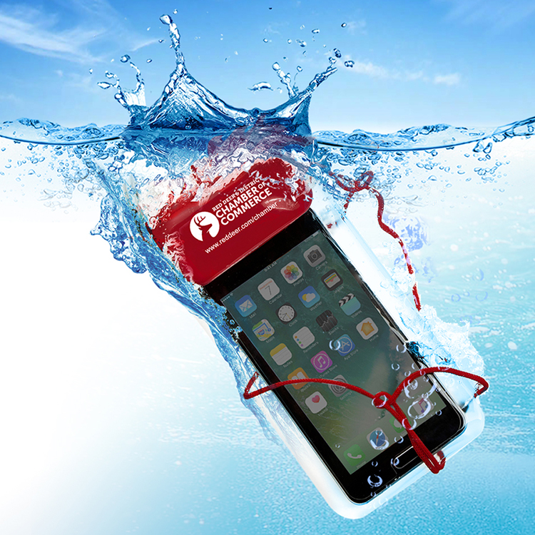 "Truckee" Clear Touch Through Water-Resistant Cell Phone and Accessories Carrying Case 29
