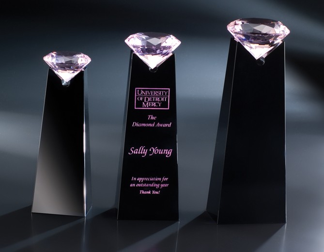 Designer Crystal Solitaire, Pink Diamond Award 2
