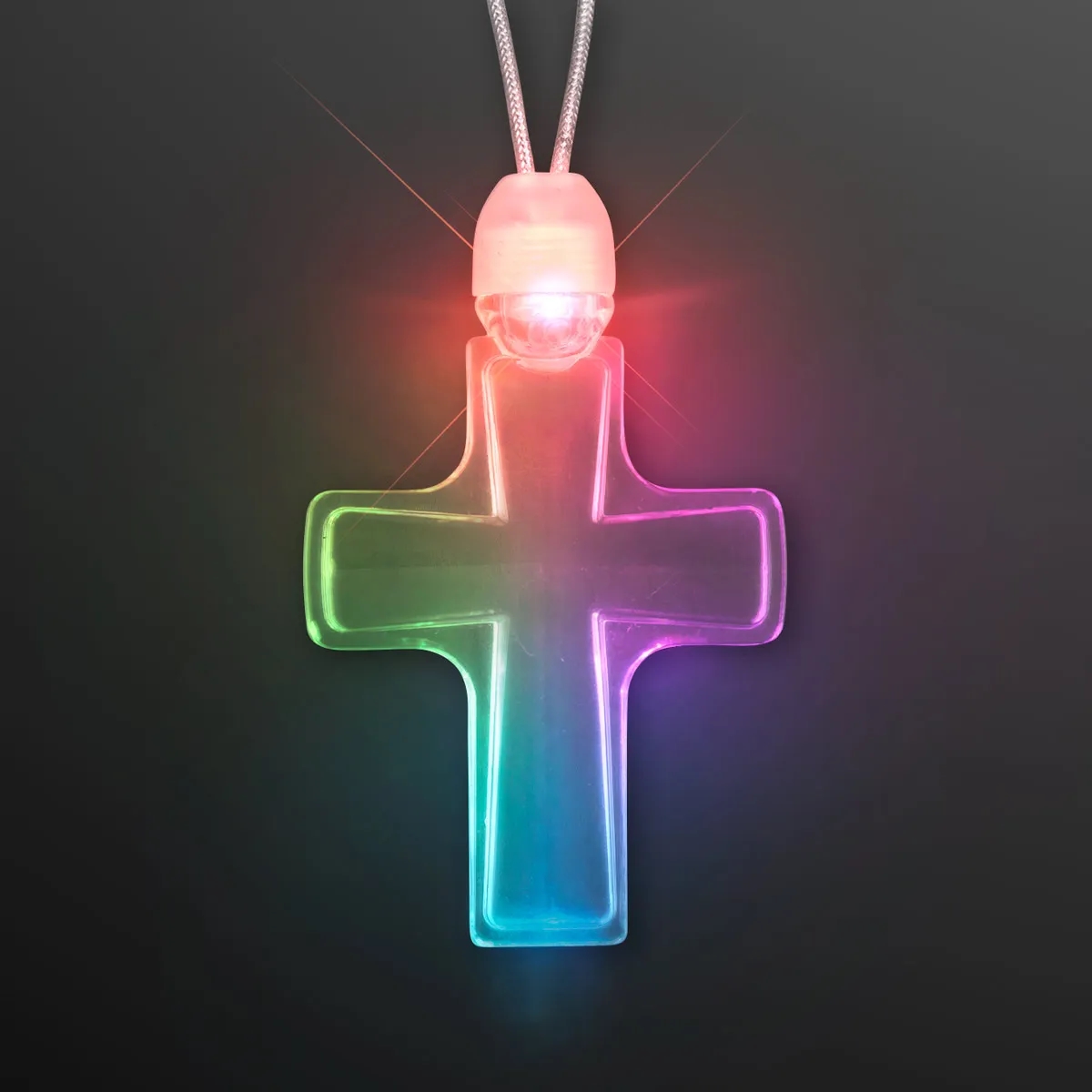 Light Up Cross Necklace 4