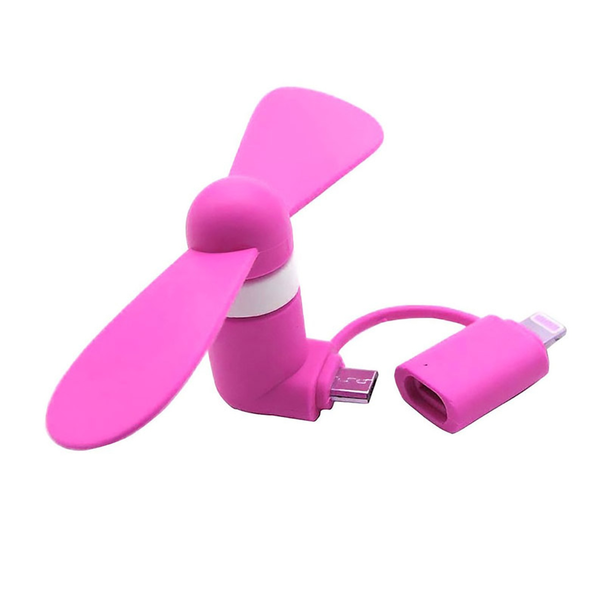 Dual Function Mini Phone Fan 5