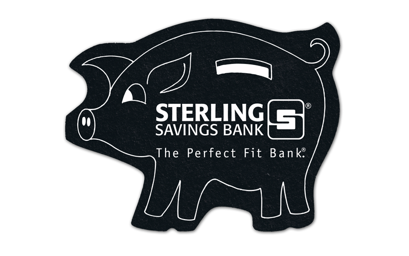 Piggy Bank Recycled Rubber Jar Opener 6PG