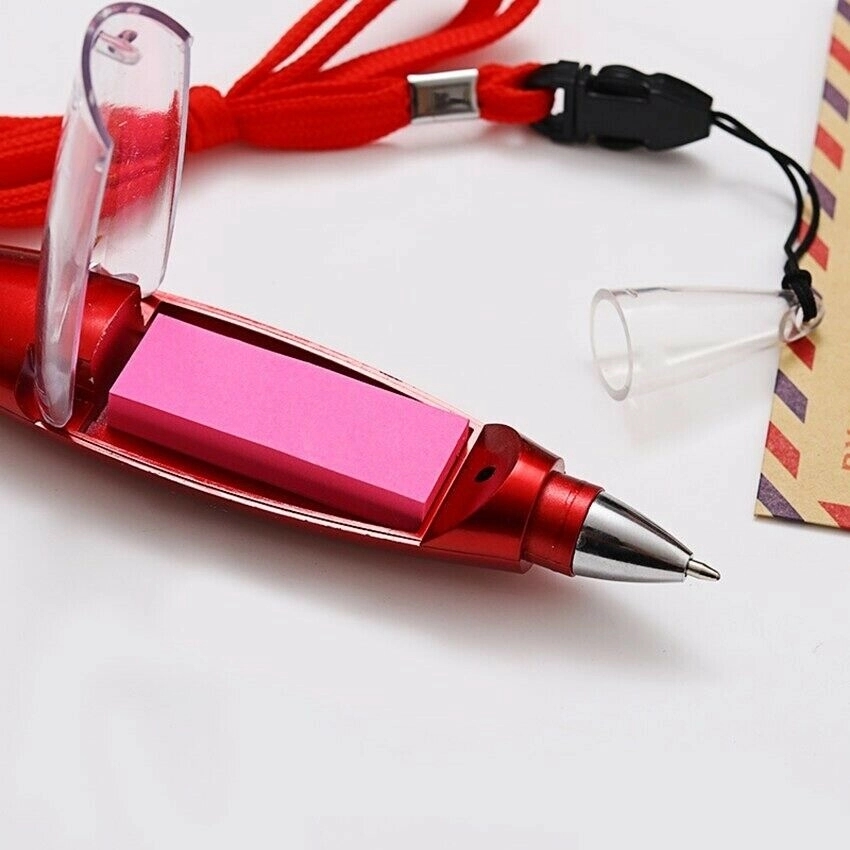 3In1 Multi Function Halter Ballpoint Pen Flashlight String 6